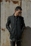 BORIS BIDJAN SABERI Horsehide Top SS22 J2 FMM20020 -T Black